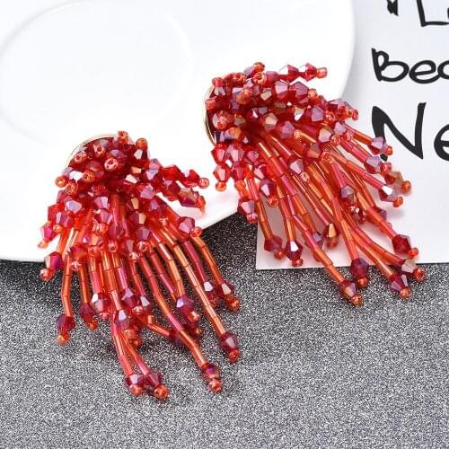 Earrings for Women 5 Color Handmade Tassel Earrings Fashion Steampunk Women Pendientes Jewelry Accesories Gifts for Girls