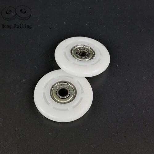 5*33*6mm Outside ball nylon carbon steel bearing wheels/rollers/pulleys Applicable doors and windows, wardrobe, drawer,10pcs/lot