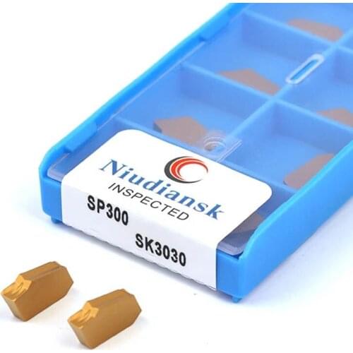 SP200 SP300 SP400 SK3030 CNC Lathe Single Head Cutting Tank Grooving Turning Tools Carbide Insert Machining Steel Parts Sturdy
