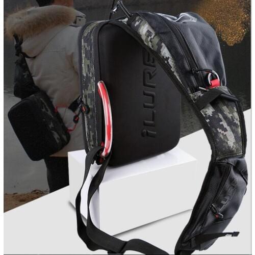 BaMMax Multi-Purpose Fishing bag 31*23*11cm Waterproof Canvas Outdoor Portable large Capacity hook lure bag Fishing Tackle Pesca