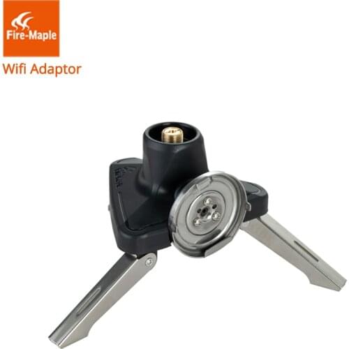 Fire Maple Outdoor Gas Adapter Tripod Butane Canister Adapter Collapsible Gas Stove Connector Gas Lamp Tank Stand