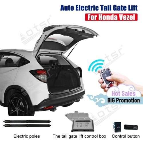 Easy to Install Smart Auto Electric Tail Gate Lift For Honda Vezel 2015 2016 2017 2018 2018-2020 Remote Drive Button Control