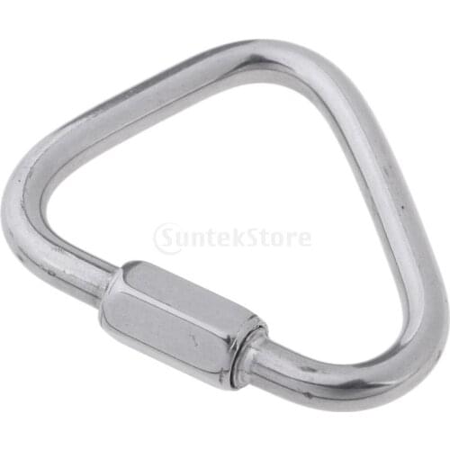 High Strength Scuba Diving BCD Triangle Hook Quick Link Clip Accessories