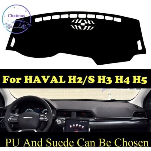 Customize For Great Wall HAVAL Hover H2 H3 H4 H5 Dashboard Console Cover PU Leather Suede Protector Sunshield Pad