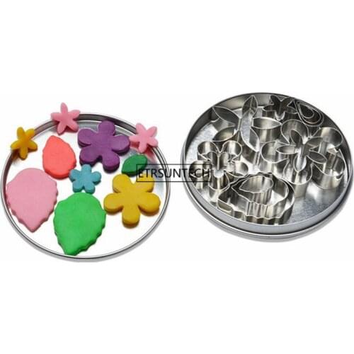 100Set Plunger Fondant Cutter Cake Tools Cookie Mold Biscuit Mould DIY Bakeware Sets Baking Mold Tool