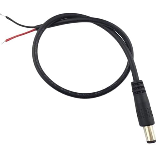 1M DC Power 5.5mm x 2.1mm Male Plug Connector Extension Cord Cable Wholesale