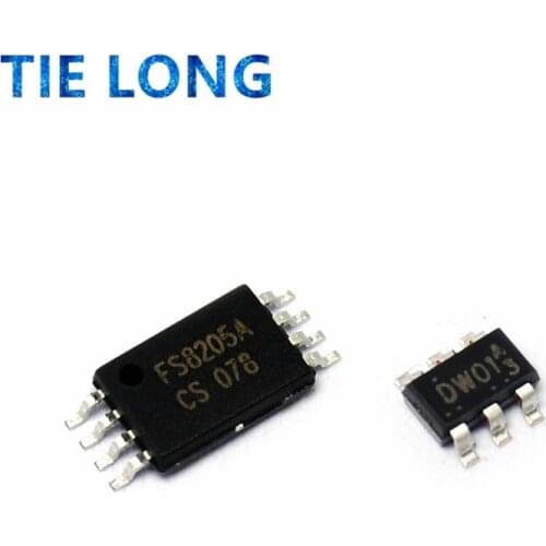20pcs ( DW01+ 8205A ) each 10pcs FS8205A FS8205 combination SOP23-6 battery protection chip