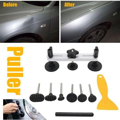 9PCS Repair Kit Car Tubeless Car Dent Repair Tools Repair Kit Pit Repair Dent Repair Puller Alloy Wheel Repair Kit