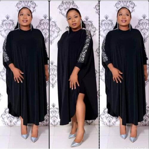 African Sequins Muslim Dress Women Dubai Arab Abaya Duabi Arabic Turkey Moroccon Kaftan Islamic Clothing India Gown Robe Abayas