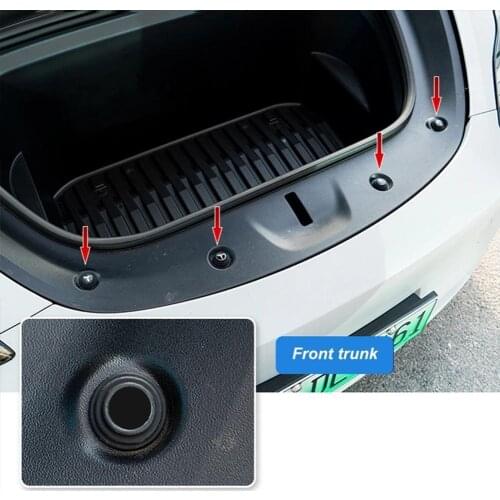 Door Shock Absorber Cushion For Door Silica Gel Cushion Car Beauty Styling Maintenance Accessories for Tesla Model 3 Model Y/S/X