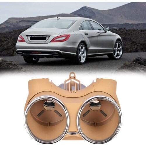 Car Center Console Water Cup Holder Bracket DUAL Drink Holder for Mercedes Benz CLS Class C219 2006-2011 21968004148K67