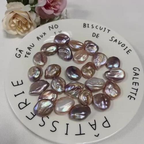 High Quality 20-22mm Natural Keshi Baroque Loose Beads Freshwater Pearl For Jewelry Making