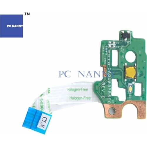 PC NANNY DA0U83PB6E0 FOR HP POWER BUTTON BOARD CABLE HP 15-F 14-N 15-N Camera 765892-1X5 lcd cable DDU99VLC020