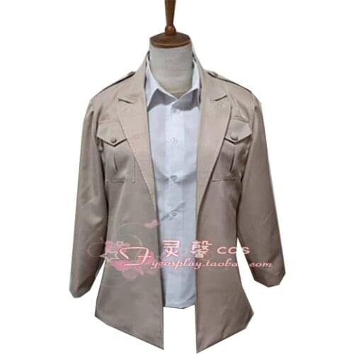 2021 Attack On Titan Shingeki No Kyojin Final Season Mikasa Ackerman Cosplay Costume Only Overcoat