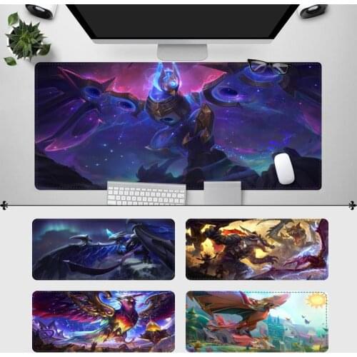 Cartoon League of Legends Anivia Mouse Pad Gamer Keyboard Maus Pad Desk Mouse Mat Game Accessories For Overwatch