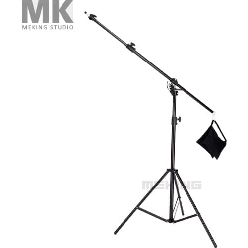 Meking Multi Function Light Boom stand Double Duty with Sand Bag 395cm/13in M-2 support For Softbox Light Stand fotografie