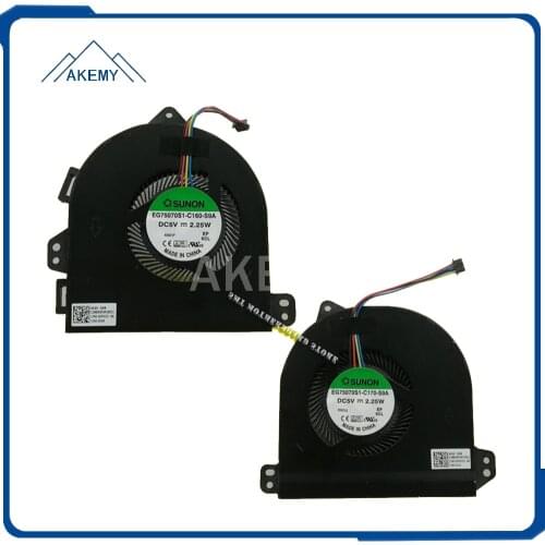 New original CPU GPU cooling fan For Asus G701 GX700 FAN GX700VO GX700V g701vi DC5V 2.25W EG75070S1-C160-S9A C170-S9A