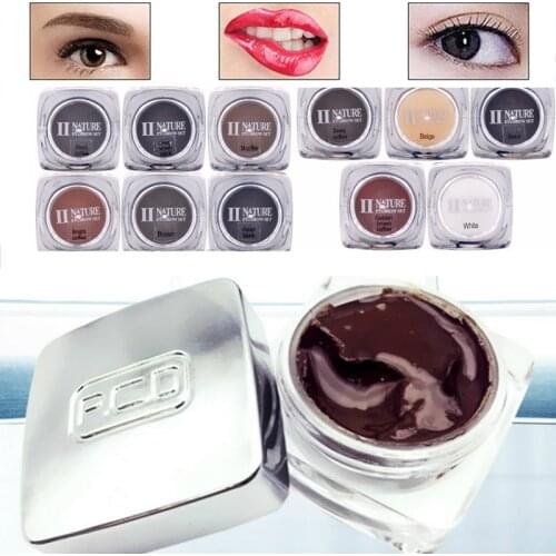 13 Colors MicroPigmentation PCD Ink Tattoo Microblading Pigment paste For Permanent Makeup cosmetic Tattoo Eyeliner Eyebrow lip