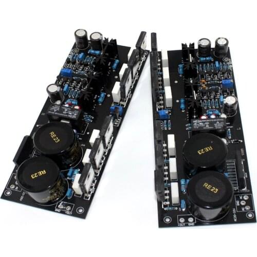 A Pair of TT1943/TT5200 A2 FET Full Symmetrical Power Amplifier Board 4Ω-8Ω 150W2 for Home