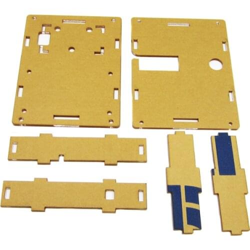 Clear Acrylic Case Shell Housing For LCR-T4 Transistor Tester ESR SCR/MOS diy electronics