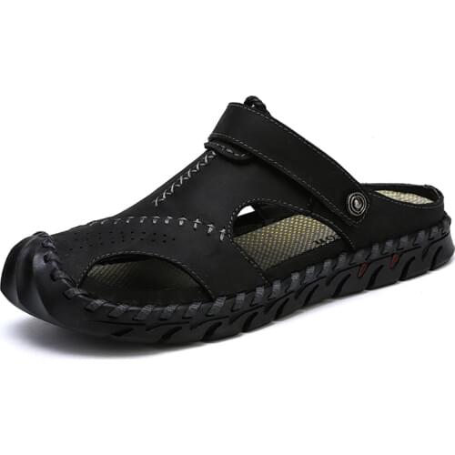 New Big Size 38-48 High Quality Men Sandals Summer Casual Beach Slippers Fashion Sneakers Breathable Outdoor Roman Beach Shoes