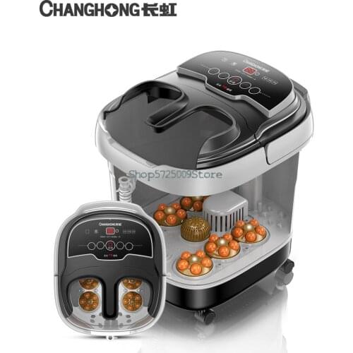 Foot Bath Full Automatic Electric Massage Foot Washing Small Heating Foot Soaking Bucket Household Artifact Constant T