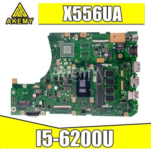 X556UA motherboard for ASUS X556U X556UJ X556UV X556UA X556UQ X556UAM laptop motherboard I5-6200U Test original motherboard