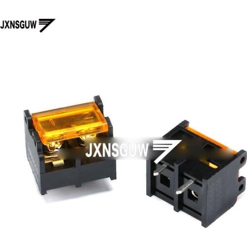 10PCS HB-9500 2P with cover fence type terminal terminal spacing 9.5MM 300V/25A