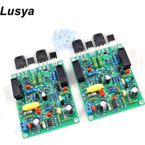 2pcs Dual Channels QUAD405 Upgrade Version QUAD405-2 100W +100W Stereo Audio Amplifier Board Amplifiers Finished Board G7-012