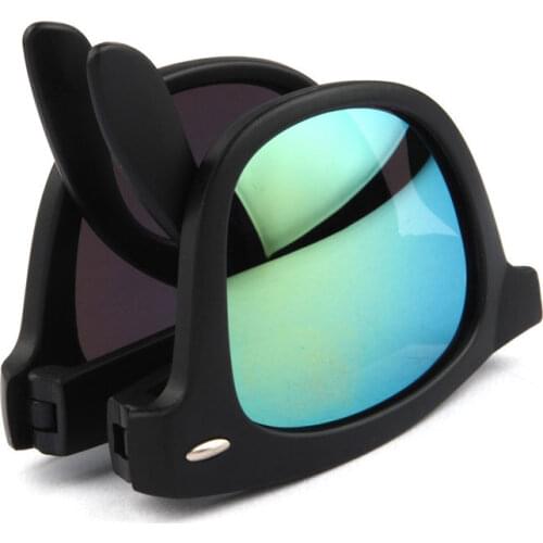 2020 hot Vintage fold Sunglasses for Men Women sun glasses brand design eyewear lunettes de soleil gafas de sol with case