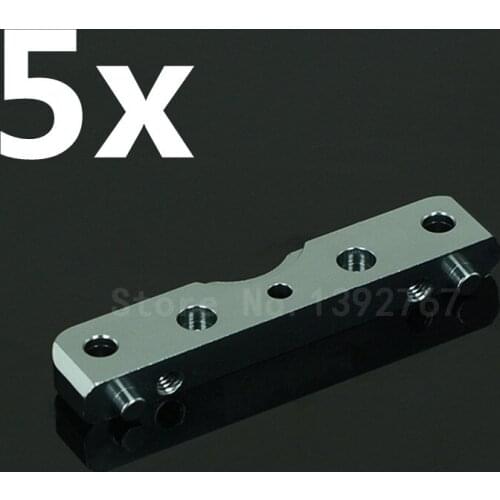 5Pcs RC Car Upgrade HoBao OP-0115 Hyper VS Front Suspension Arm Holder(RF) For 1/8 Scale Models Truck RC Remote Control Car CNC