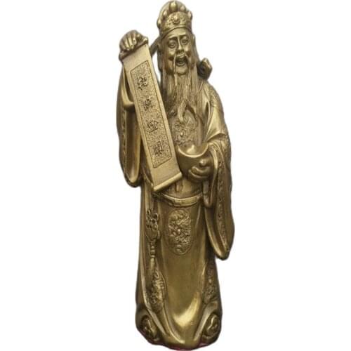 China old Bronze statue Mammon worship bronze ware of Fengshui