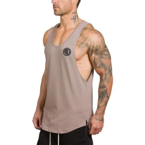 Brand clothing Mens Tank Tops Low Cut Armholes Vest Sexy Mens Tank Xman Muscle Mans Fitness bodybuilding Stringer