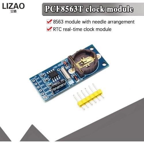 New PCF8563 PCF8563T 8563 IIC Real Time Clock RTC Module Board Good than DS3231 AT24C32 (without battery)