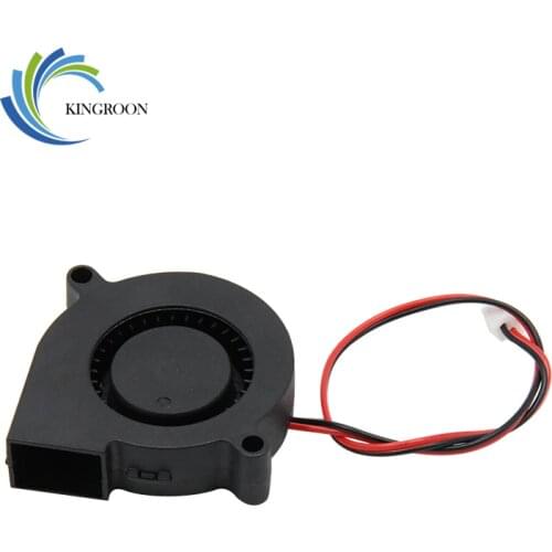 KINGROON 4020 5015 12V 24V Cooling Turbo Fan Brushless 3D Printer Parts 2Pin For Extruder DC Cooler Blower 50x50x15mm