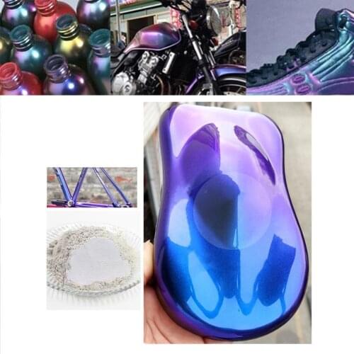 Chameleon Pigment Acrylic Paint Powder Coating For Car Painting Chameleon Art Nail Crafts Automotive Decorations Powder 10g O8M1