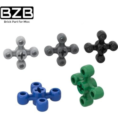 BZB MOC 32072 Rotary Wheel Creative Building Block Model Kids DIY High-tech Brick Parts Best Toys Gifts