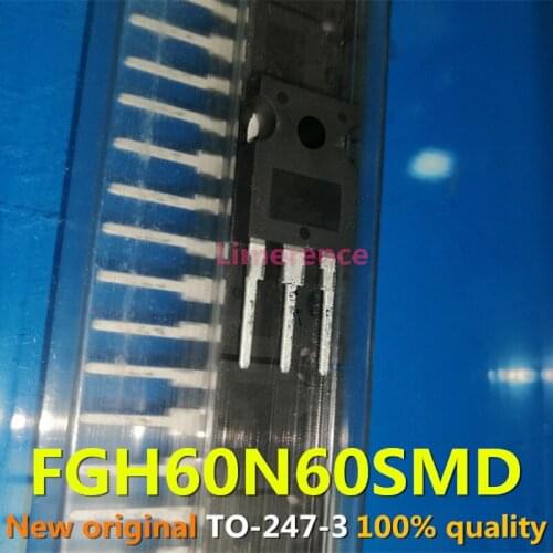 1PCS FGH60N60SMD FGH60N60 600V, 60A Field Stop IGBT TO-3P