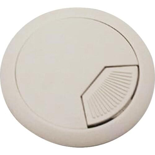 1pcs 50mm Drill Hole Dia Desk Wire Cord Cable Grommets Cover Table Protection 3