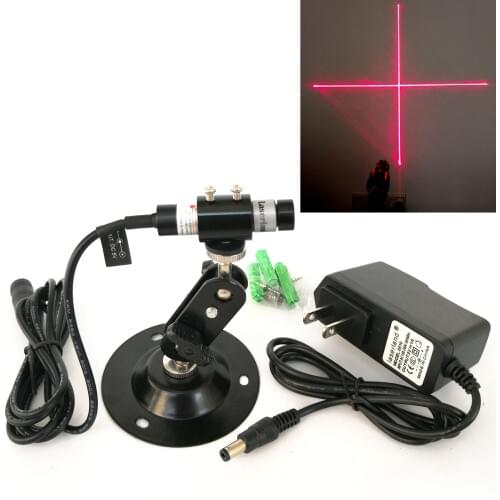 1255 650nm 5mW Cross hair Red Light Laser Module for Printing Texitle Sewing Machine Positioning location 5V