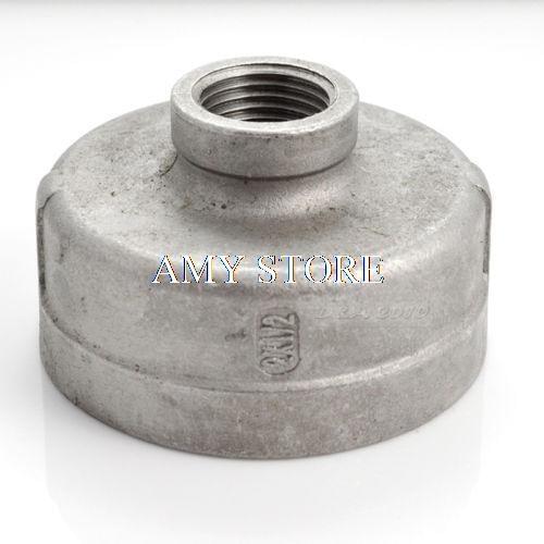 2"x1/2"Female Nipple Threaded Reducer Pipe Fitting Stainless Steel 304 BSP NEW