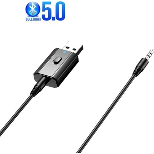 4 in 1 Bluetooth 5.0 adapter driver-free hands-free calling Bluetooth receiver Bluetooth transmitter 3.5mm AUX adapter for pc