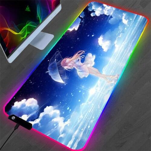 Large Mouse Pad Anime Office Keyboard Desk Mat Gamer Computer One Piece Non-slip Xxlmini Pc Notebook Mousepad Non-slip Carpet Xl