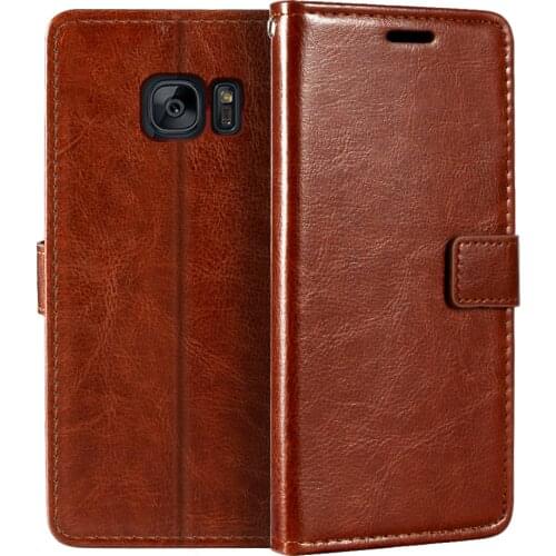 Case For Samsung Galaxy S7 Wallet Premium Leather Magnetic Flip Case Cover With Card Holder And Kickstand For Samsung Galaxy S7