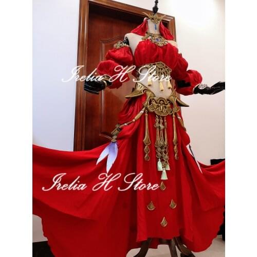 Irelia H Store FF14 Costume Final Fantasy XIV Savi Dancer Cosplay Costume Custom dress female High Quality made/size
