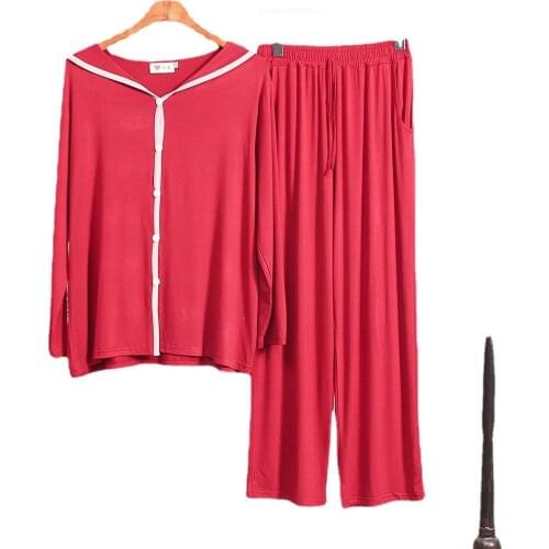 Summer Women Pajamas Fashion Multiple Colors Sleepwear Pyjamas Modal Long Sleeve Ladies Pijama Sets Lounge Wear Homewear