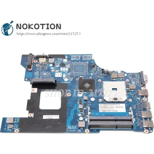 NOKOTION For Lenovo Thinkpad E545 Laptop Motherboard 15.6" VALEB LA-8127P REV 1.0 04X4809 Socket FS1 MAIN BOARD DDR3
