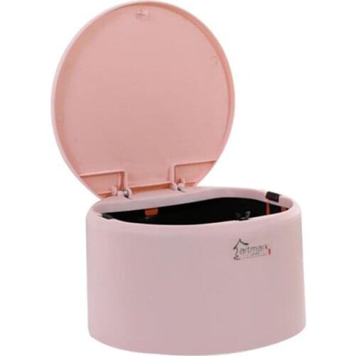 Trash Can Flip Trash Can Desktop Garbage Sundries Storage Box Living Room Bedroom Kitchen Office Study Cars Household Dustbin