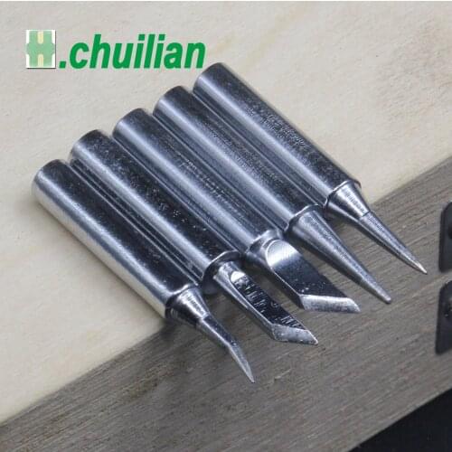 5Pcs/Lot Lead-free 900M-T-K SK I B IS Screwdriver Soldering Iron Tips Set For Hakko Station Welding Head Rework Tool Kits