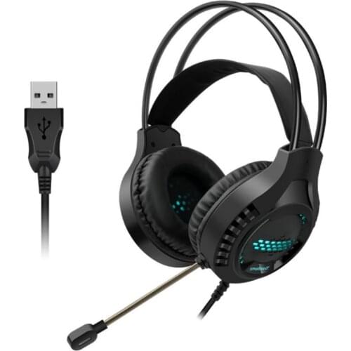New Gaming Wired PC USB 3.5mm/USB Desktop PC Laptop Headsets With 50MM Driver Surround Sound & HD Microphone For Computer Laptop
